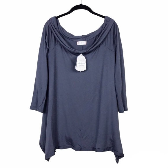 NWT Altar'd State Off The Shoulder Long Sleeve Top - Picture 2 of 9